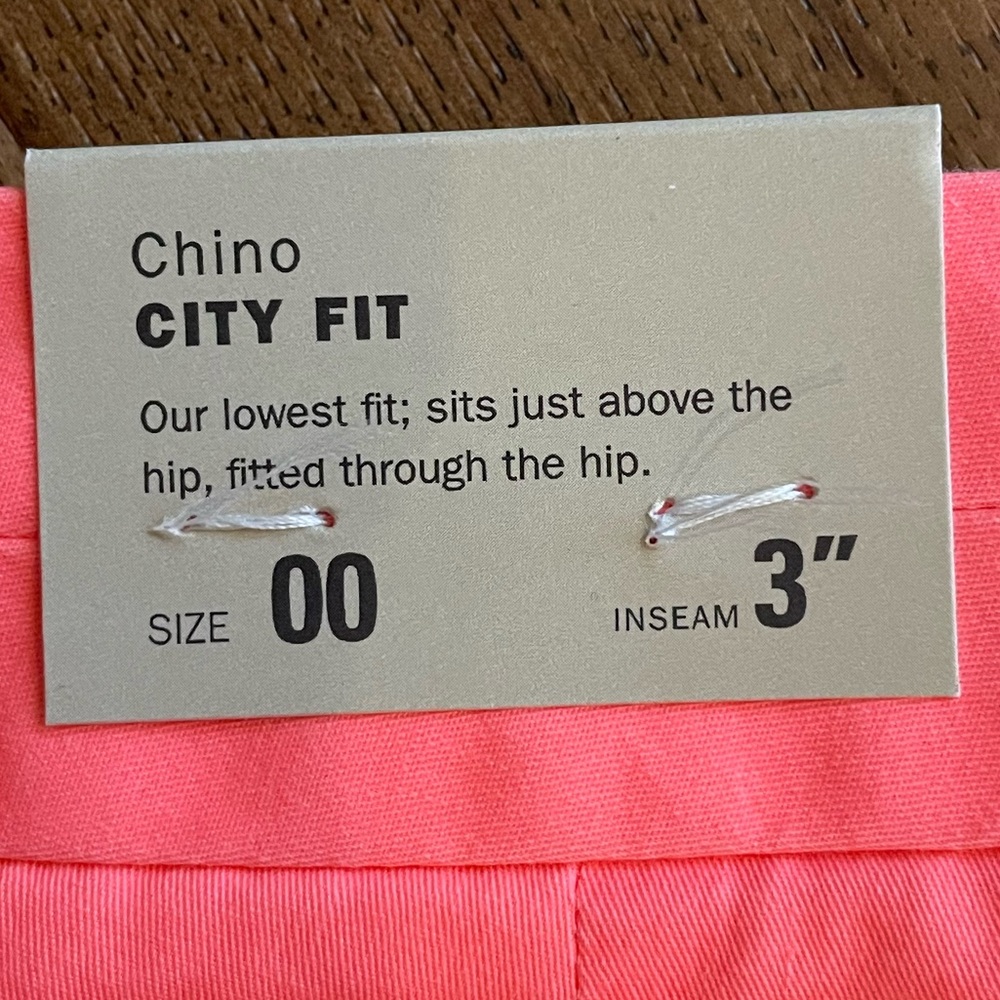J Crew Chino City Fit cotton shorts - Picture 4 of 8